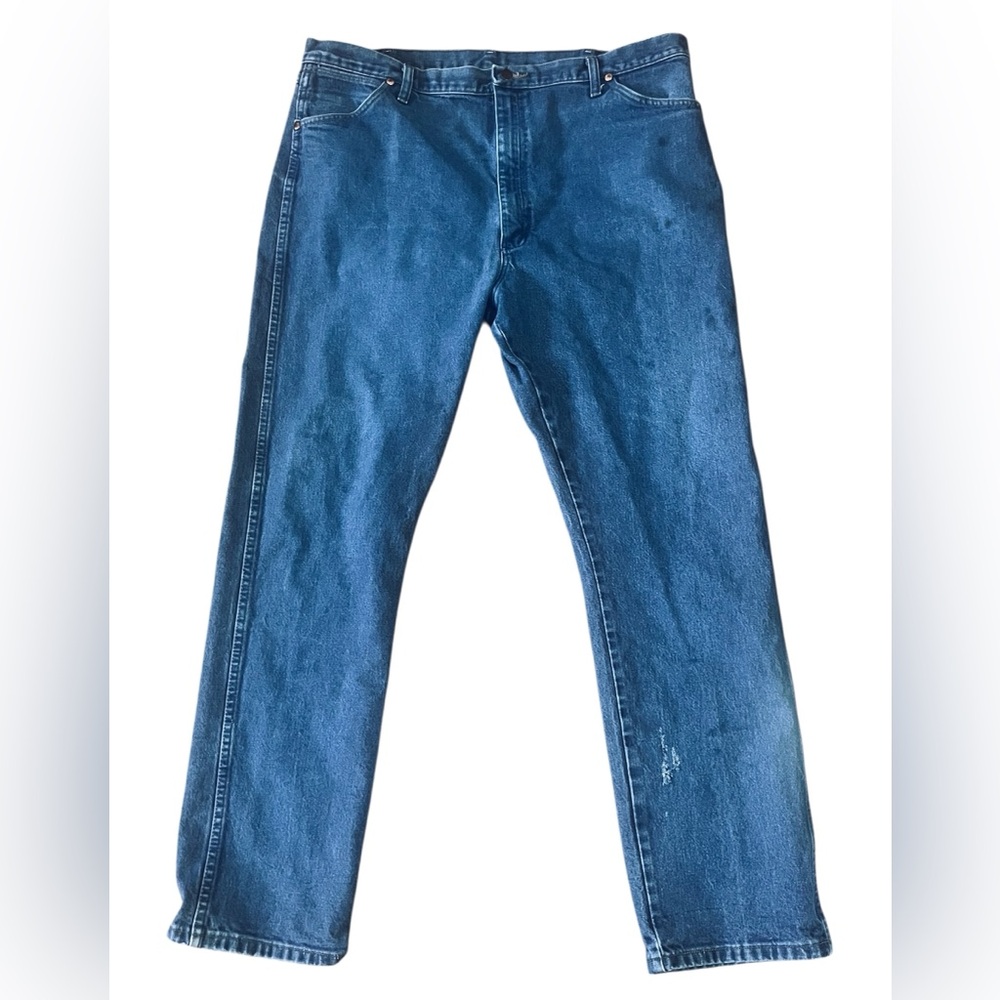 Wrangler 13MWZ Jeans Men's 44x34 Cowboy Cut 100% Cotton